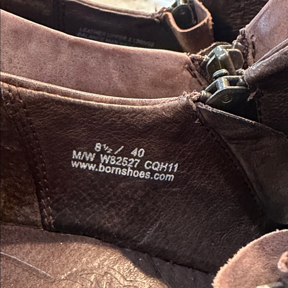 Born Famke Brown Leather Boot main image 6